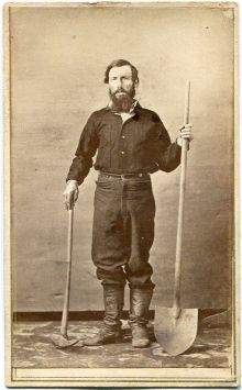 California gold miner prospector